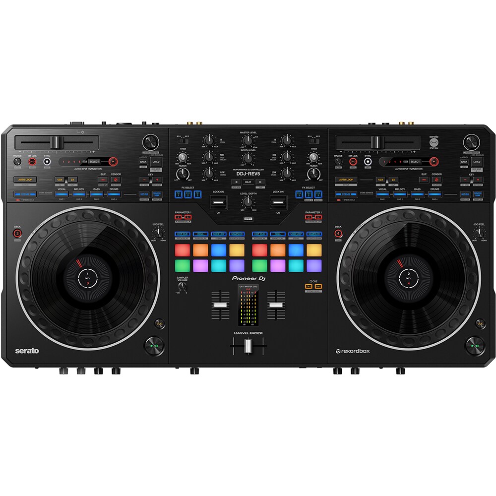 Controller DJ PIONEER DJ DJ DDJ-REV5,, 2 canale, negru