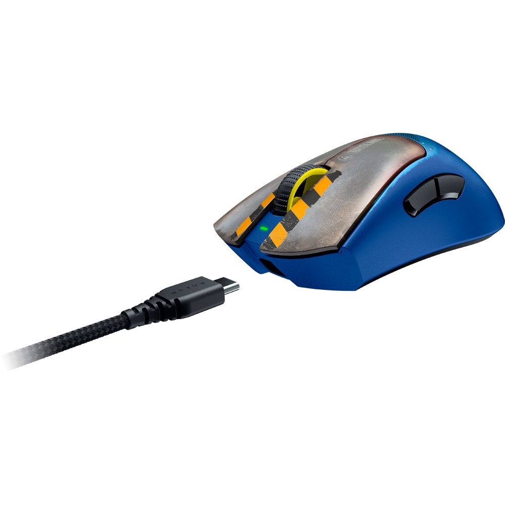 Mouse Gaming Wireless RAZER DeathAdder V3 Pro Fortnite Edition, Dual-Mode, 30000 dpi, negru