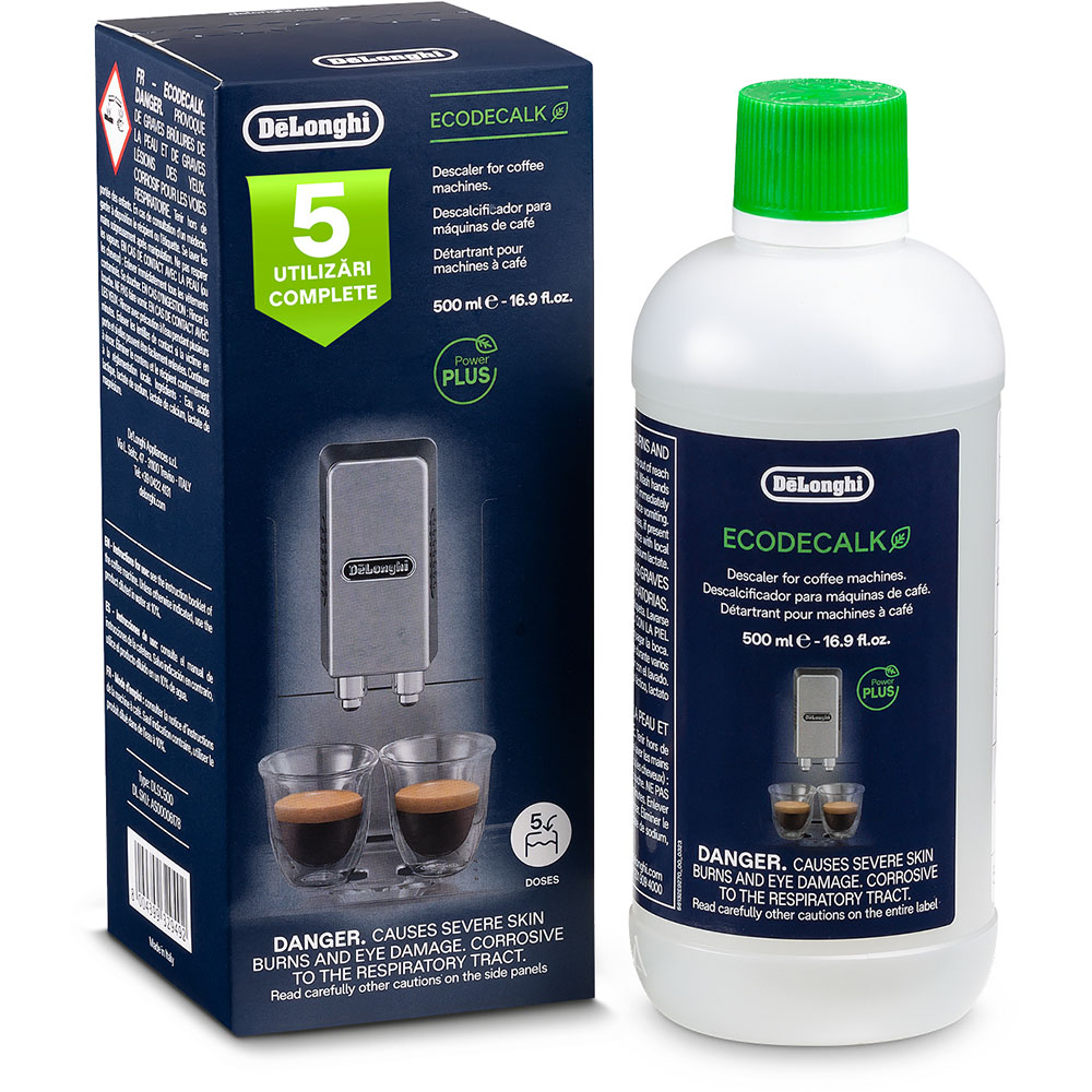 Decalcifiant DELONGHI EcoDecalk, 5 utilizari, 500ml