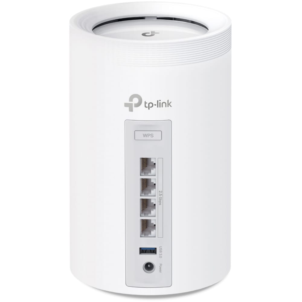 Sistem Wireless Mesh TP-LINK Deco BE65 BE9300, Tri-Band 574 + 2880 + 5760 Mbps, 2 buc, alb 