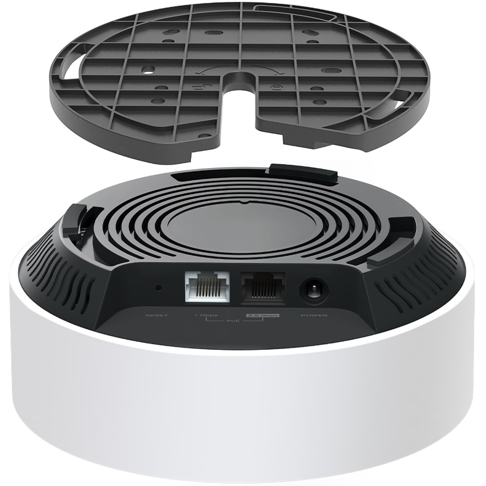 Sistem Wireless Mesh Gigabit TP-LINK Deco X50-PoE AX3000, WI-Fi 6, Dual Band 574 + 2402 Mbps, 2 Buc, alb