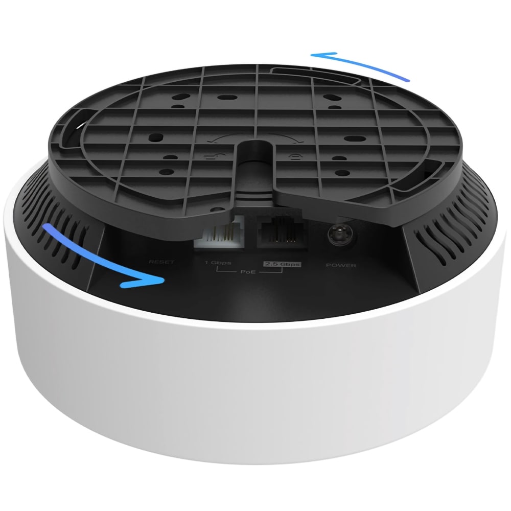 Sistem Wireless Mesh Gigabit TP-LINK Deco X50-PoE AX3000, WI-Fi 6, Dual Band 574 + 2402 Mbps, 2 Buc, alb