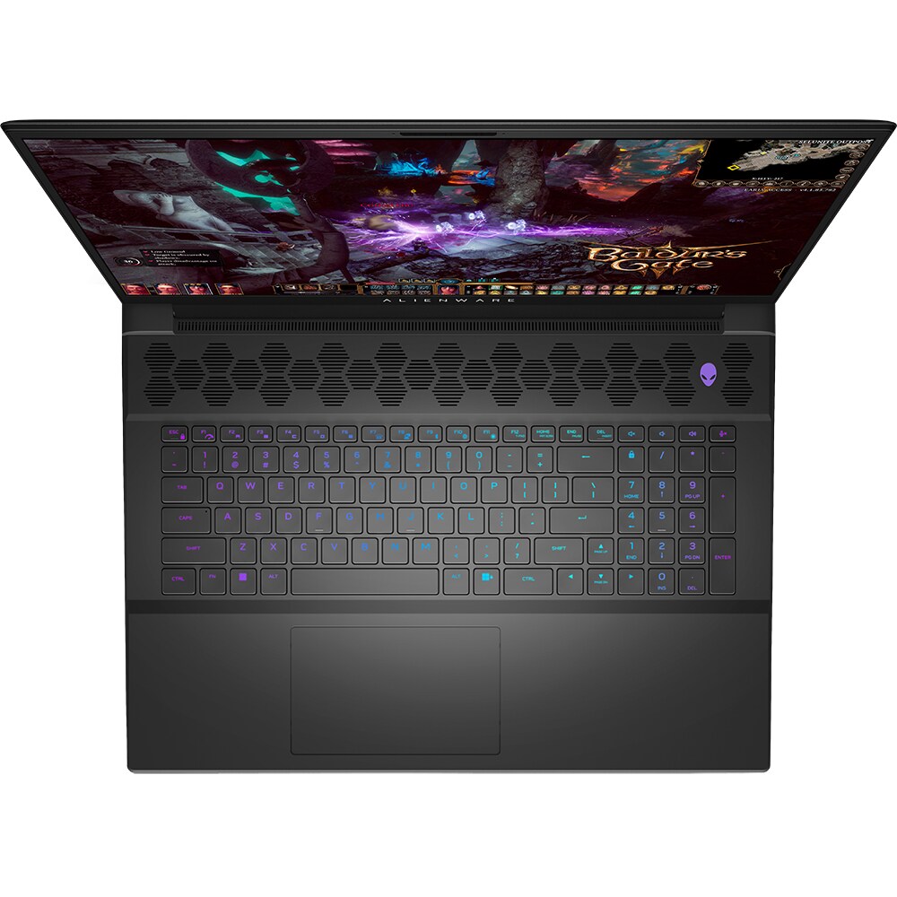 Laptop Gaming DELL Alienware M18 R1, Intel Core i9-13980HX pana la 5.6 GHz, 18" QHD+, 64GB, SSD 2TB, NVIDIA GeForce RTX 4090 16GB, Windows 11 Pro, negru