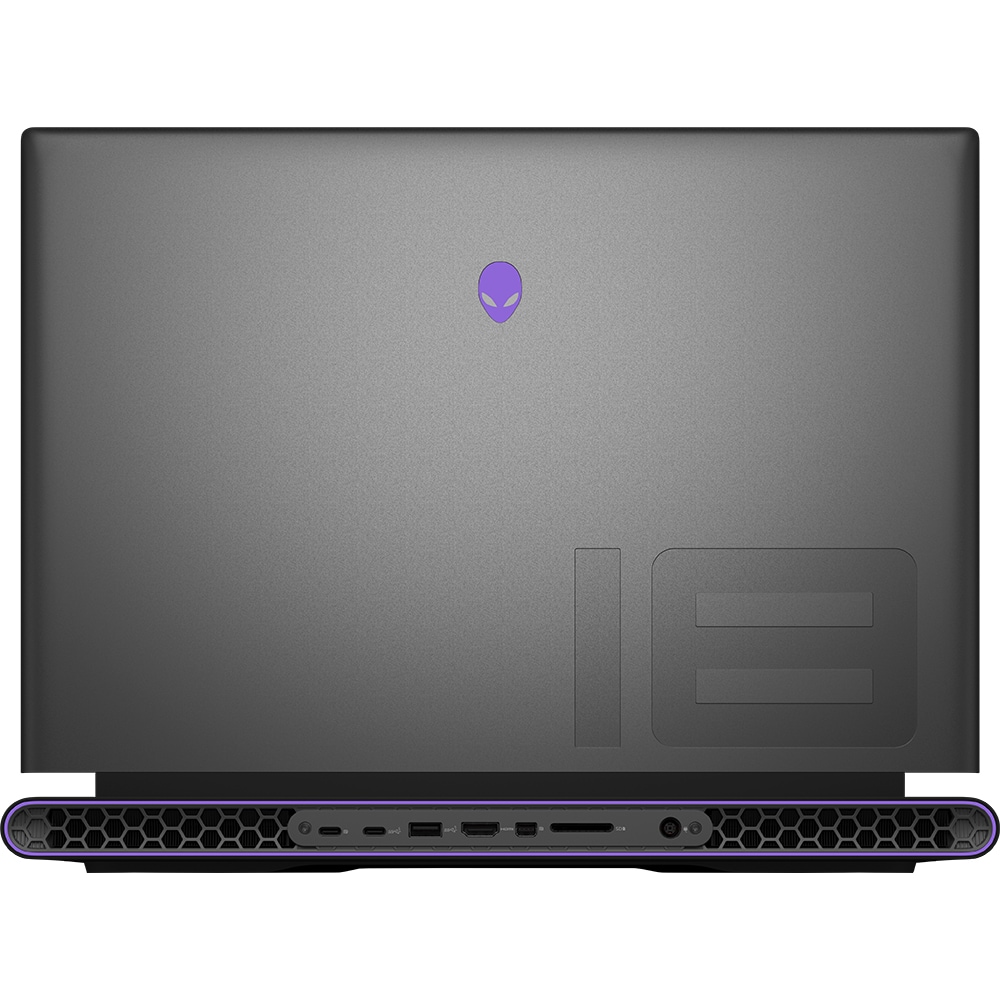 Laptop Gaming DELL Alienware M18 R1, Intel Core i9-13980HX pana la 5.6 GHz, 18" QHD+, 64GB, SSD 2TB, NVIDIA GeForce RTX 4090 16GB, Windows 11 Pro, negru