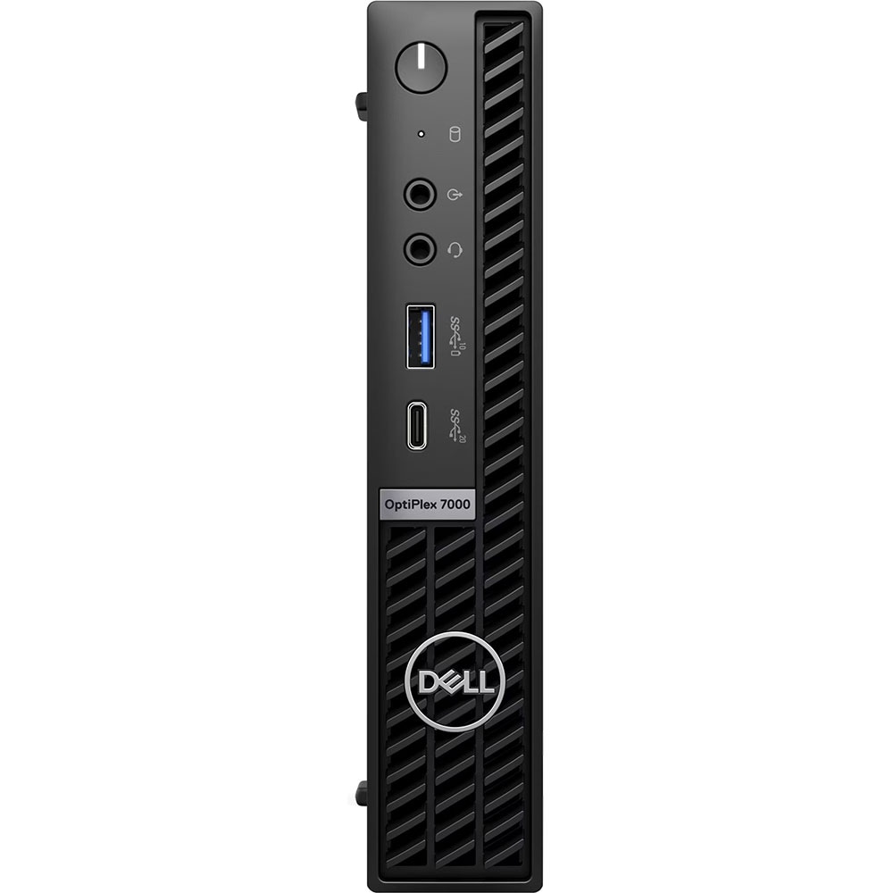 Sistem Desktop PC DELL OptiPlex 7000 MFF, Intel Core I7-12700T pana la 4.7GHz, 16GB, SSD 256GB, Intel UHD Graphics 770, Ubuntu