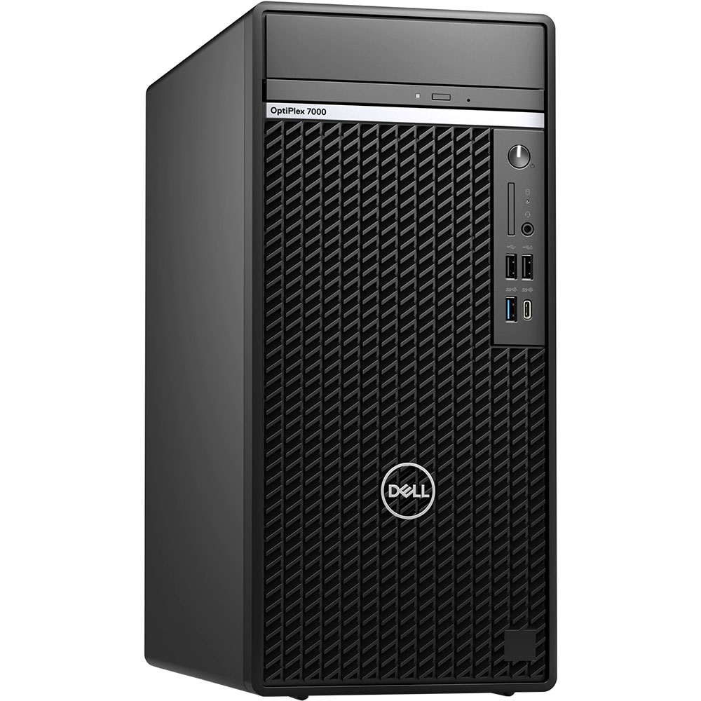 Sistem Desktop PC DELL OptiPlex 7000 MT, Intel Core I7-12700 pana la 4.9GHz, 16GB, SSD 512GB, Intel UHD Graphics 770, Ubuntu