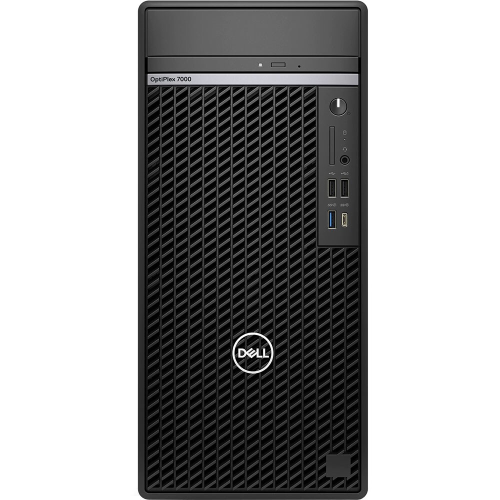 Sistem Desktop PC DELL OptiPlex 7000 MT, Intel Core I7-12700 pana la 4.9GHz, 16GB, SSD 512GB, Intel UHD Graphics 770, Ubuntu