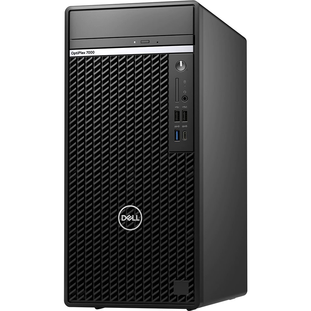 Sistem Desktop PC DELL OptiPlex 7000 MT, Intel Core I7-12700 pana la 4.9GHz, 16GB, SSD 512GB, Intel UHD Graphics 770, Ubuntu