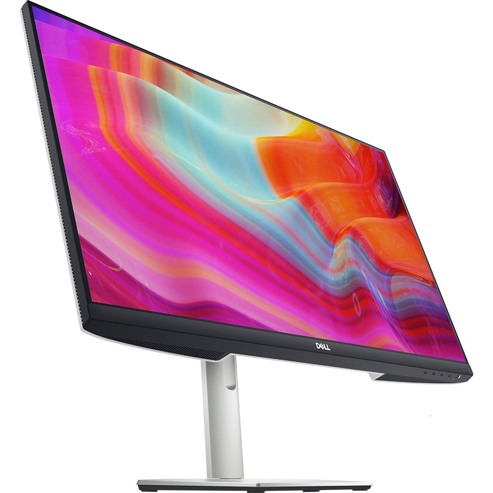 Monitor LED IPS DELL S2722DZ, 27", QHD, 75Hz, WebCam 5MP, AMD FreeSync, argintiu