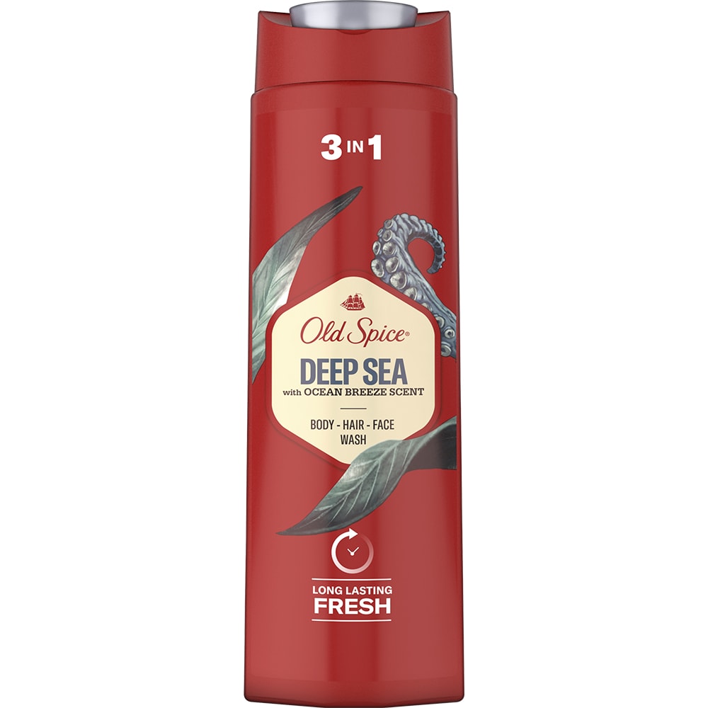 Gel de dus OLD SPICE Deep Sea 3 in 1, 400ml