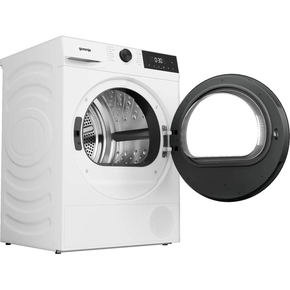 Uscator de rufe GORENJE DG2P9D, Pompa de caldura, 9 kg, 15 programe, Clasa D, alb