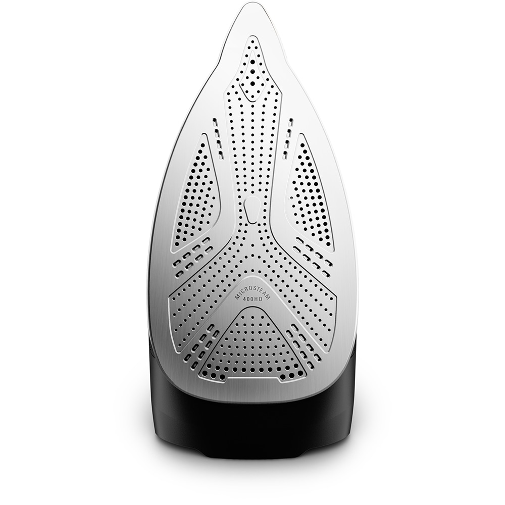 Statie de calcat ROWENTA Eco Steam Pro DG9621F0, 2800W, 500g/min, 1300ml, talpa Microsteam 400 Laser, negru-argintiu