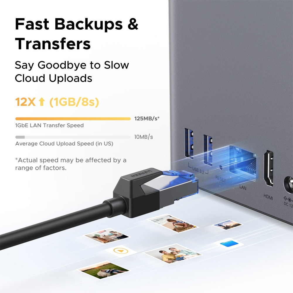 Network Attached Storage UGREEN DH2300, 2.2GHz, 4GB, 2-Bays, gri