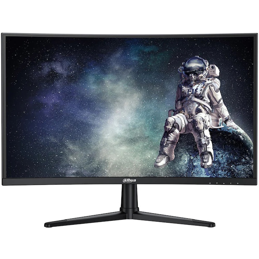 Monitor Gaming curbat LED VA Dahua LM27-E240C, 27", Full HD, 240Hz, Adaptive Sync, HDR10, negru