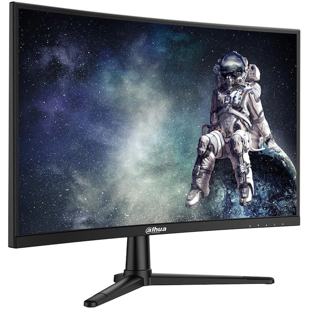 Monitor Gaming curbat LED VA Dahua LM27-E240C, 27", Full HD, 240Hz, Adaptive Sync, HDR10, negru