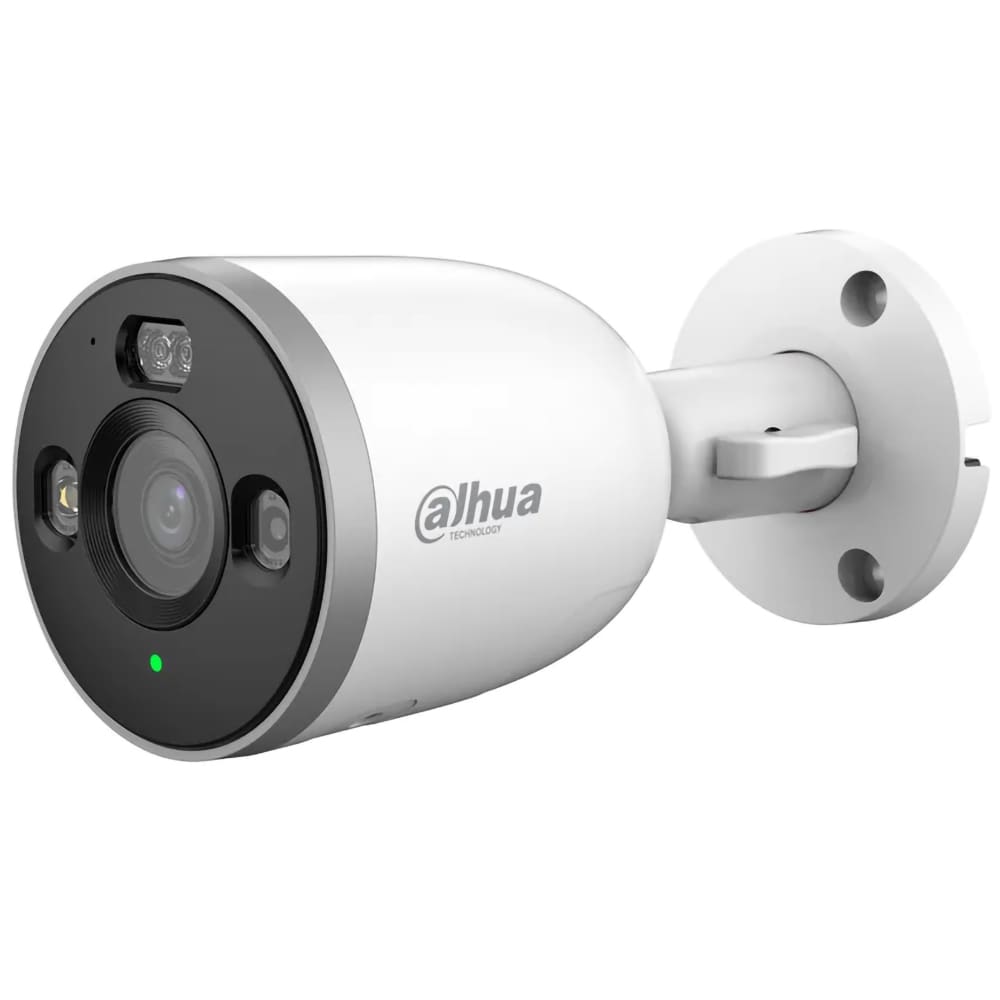 Camera IP Wireless exterior DAHUA Bullet DH-IPC-F5DP-PV-0280B, 5MP, 1620p, IP67, IR, Detectie AI, alb