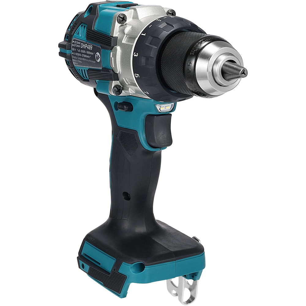 Masina de gaurit si insurubat cu percutie MAKITA DHP489Z, 18V, 1800rpm, 73Nm