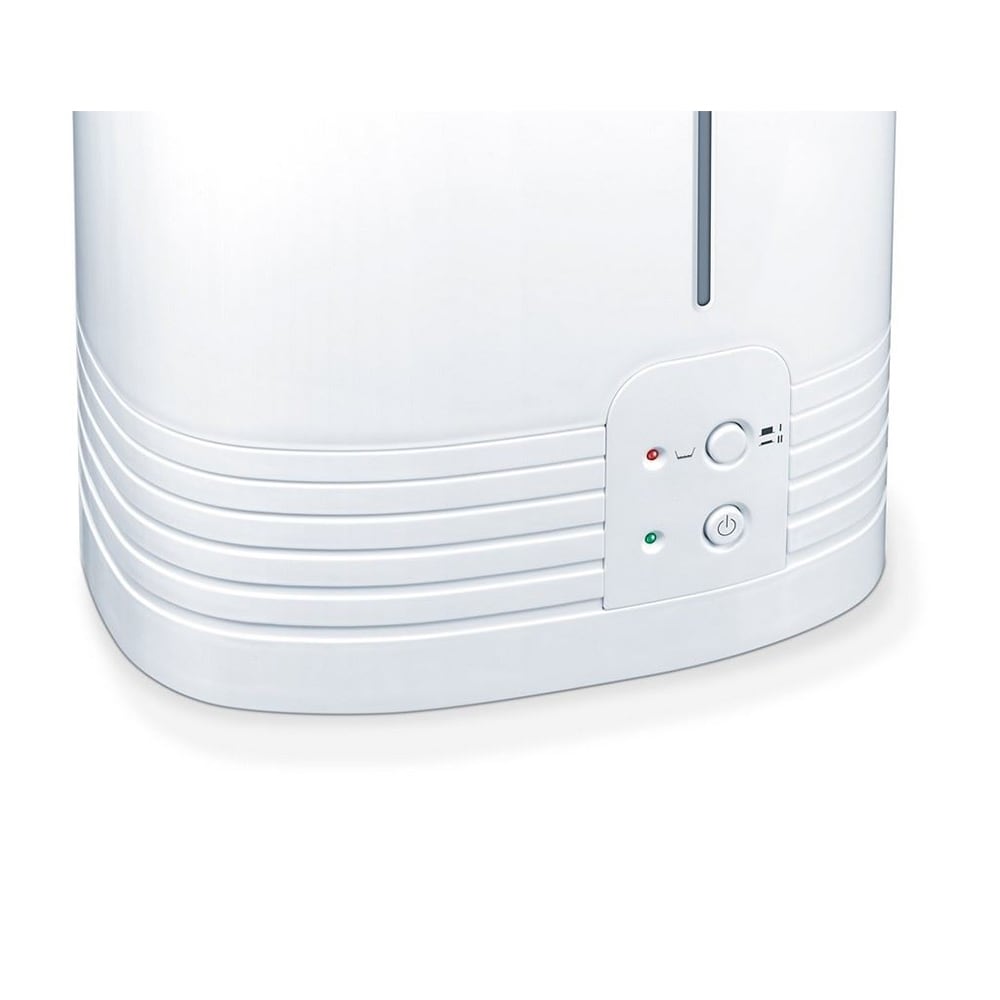 Umidificator BEURER LB55, 6l, 365W, Oprire automata, alb-negru