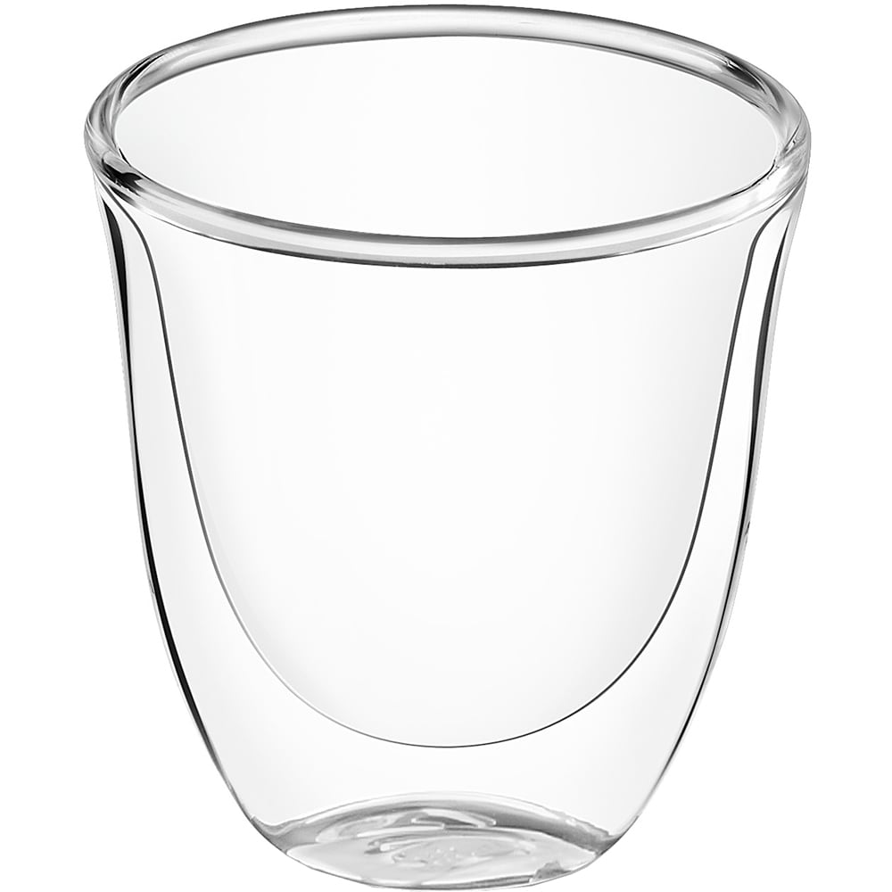 Set pahare espresso DELONGHI DIVESPRESSO, 2 piese, 90 ml, sticla