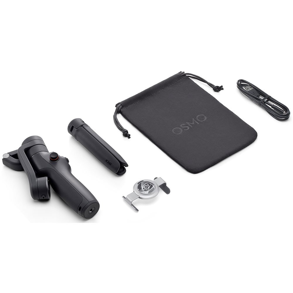 Stabilizator imagine Gimbal DJI Osmo Mobile 6, Bluetooth, 3 axe, 1000 mAh, negru