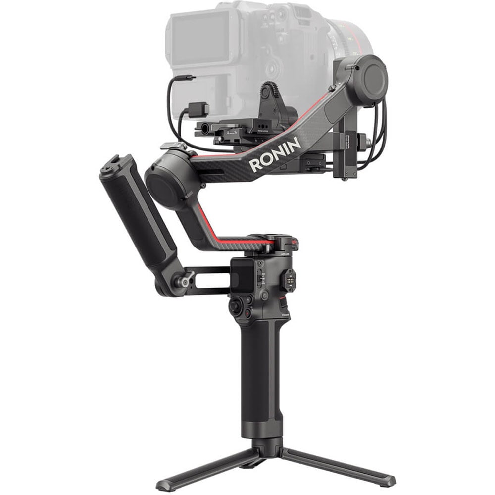 Kit stabilizator imagine Gimbal DJI Ronin S3 Pro Combo, Bluetooth, 3 axe, 1950 mAh, negru