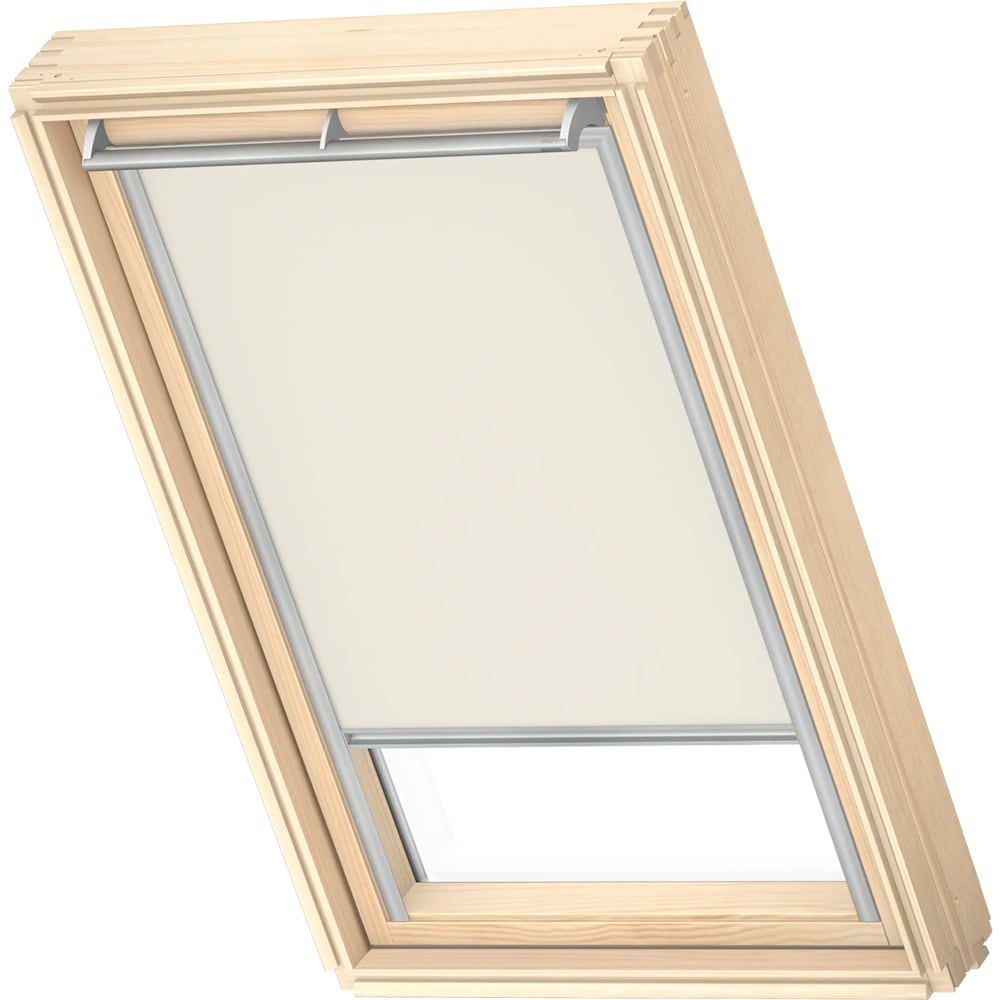 Rulou interior VELUX DKL MK04, opac, poliester, 78 x 98 cm, bej