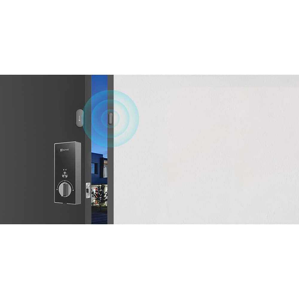 Yala inteligenta EZVIZ DL04, WiFi, cu amprenta, negru