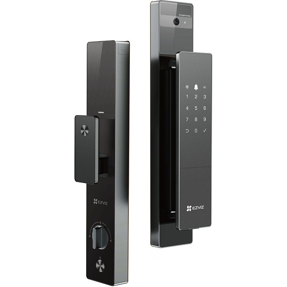 Yala inteligenta EZVIZ DL50FVS, WiFi, 5000mAh, negru