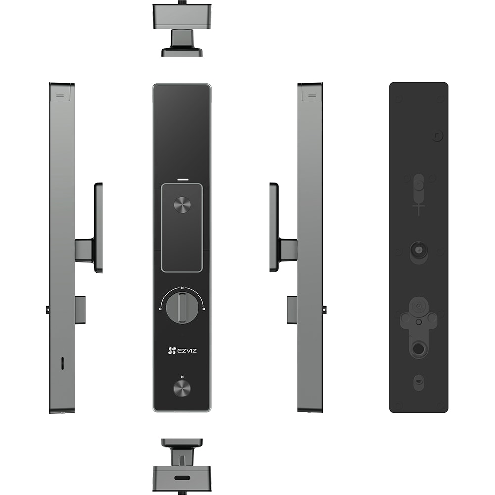 Yala inteligenta EZVIZ DL50FVS, WiFi, 5000mAh, negru