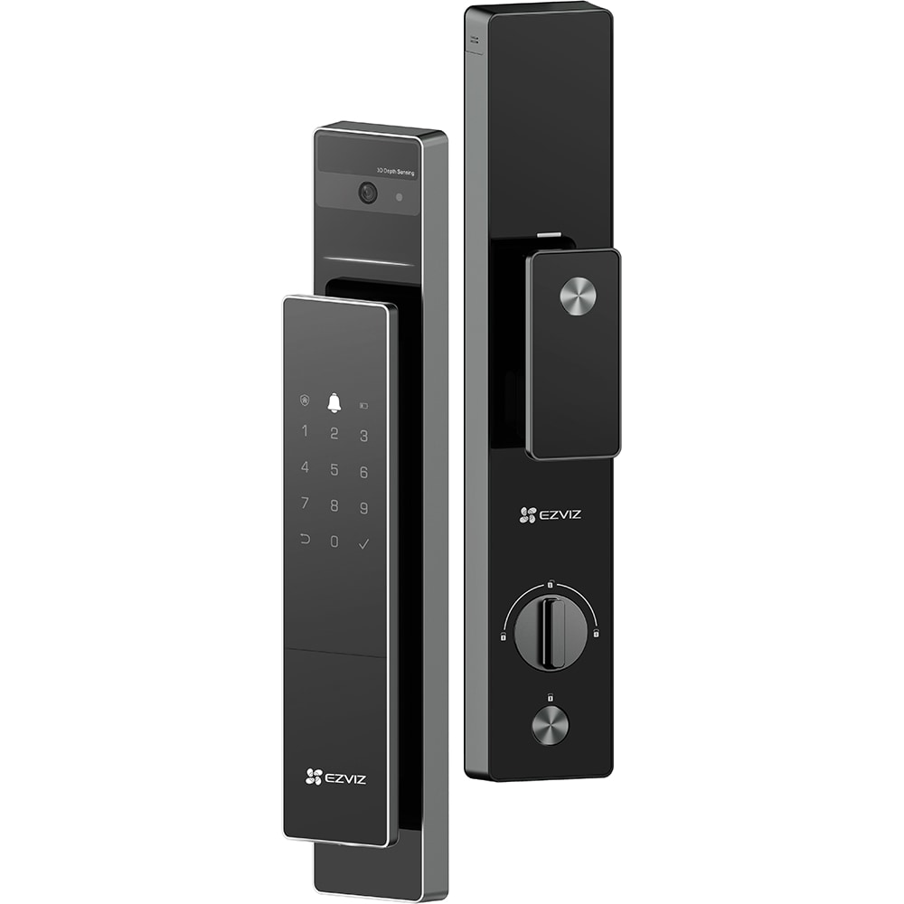 Yala inteligenta EZVIZ DL50FVS, WiFi, 5000mAh, negru