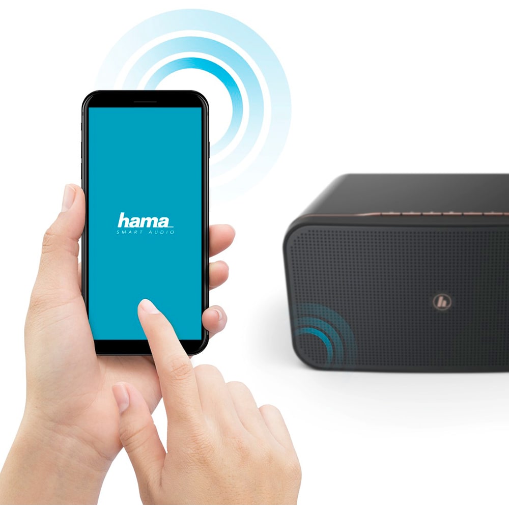Boxa inteligenta HAMA SIRIUM2000AMBT, Alexa, Bluetooth, negru