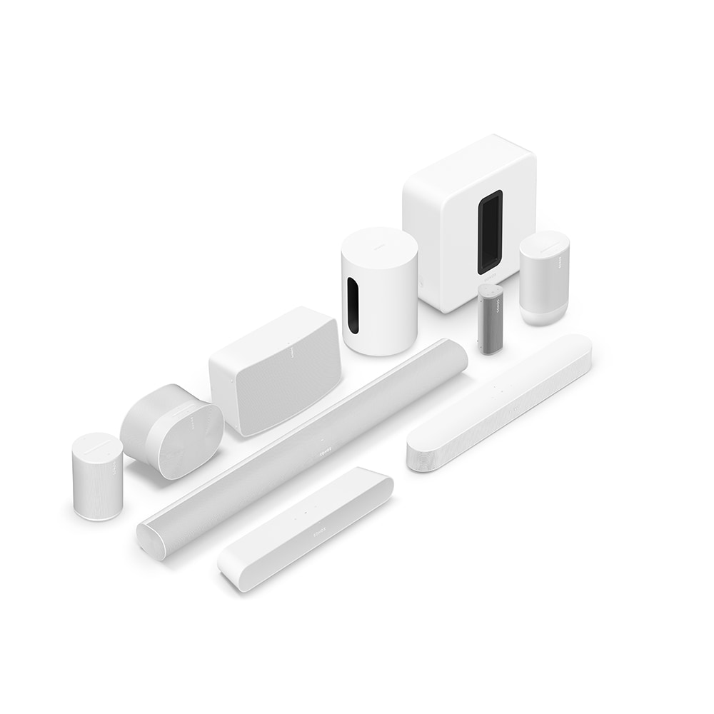 Boxa portabila SONOS Move 2, Wi-Fi, Bluetooth, IP65, alb