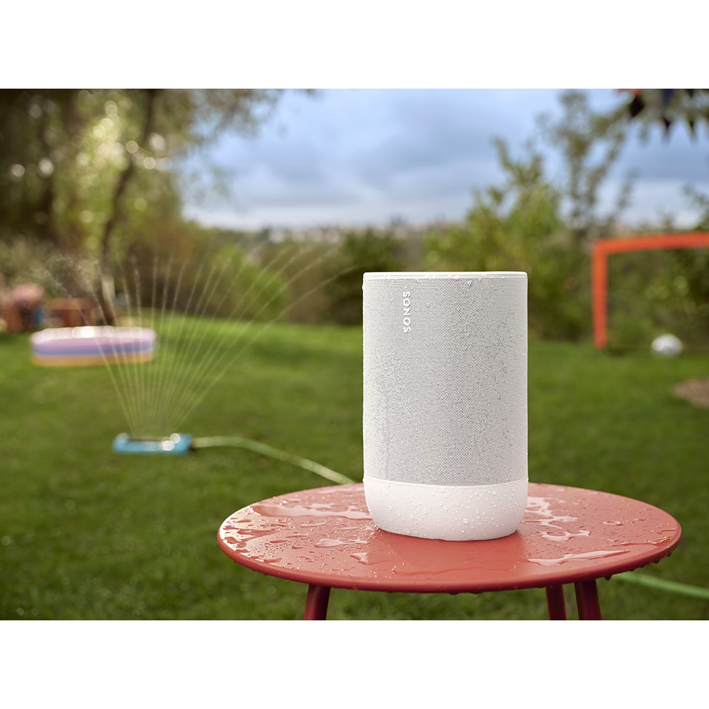 Boxa portabila SONOS Move 2, Wi-Fi, Bluetooth, IP65, alb