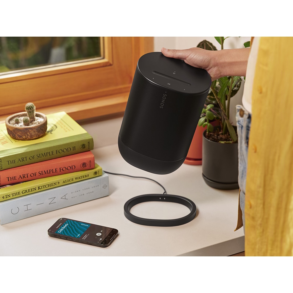 Boxa portabila SONOS Move 2, Wi-Fi, Bluetooth, IP65, negru
