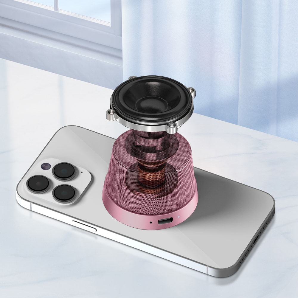 Boxa portabila PROMATE Punch, 3W, Bluetooth, Pink