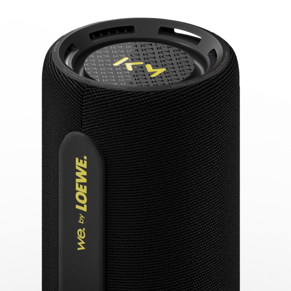 Boxa portabila LOEWE WE. HEAR PRO Kylian Mbappe Edition, Bluetooth, Bass Boost, IPX6, negru