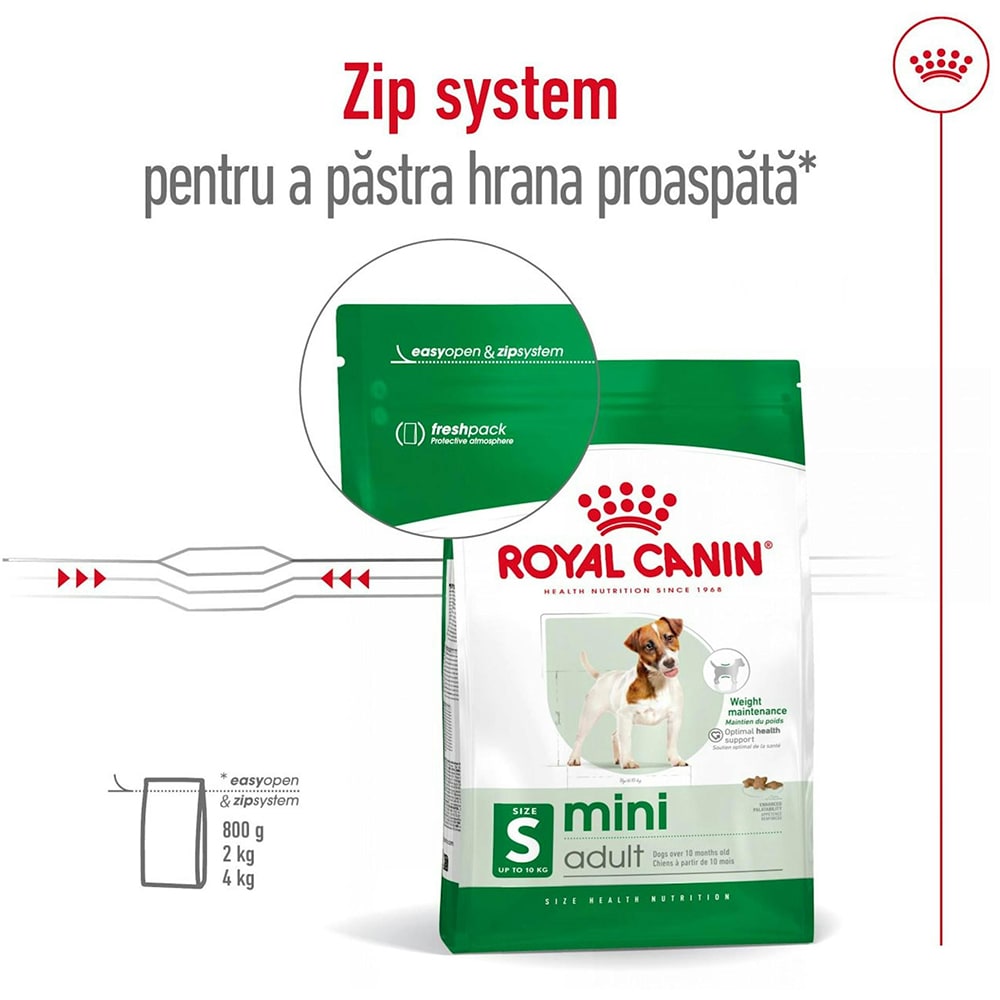 Hrana uscata pentru caini ROYAL CANIN SHN Mini, Adult, Pasare, 4 kg