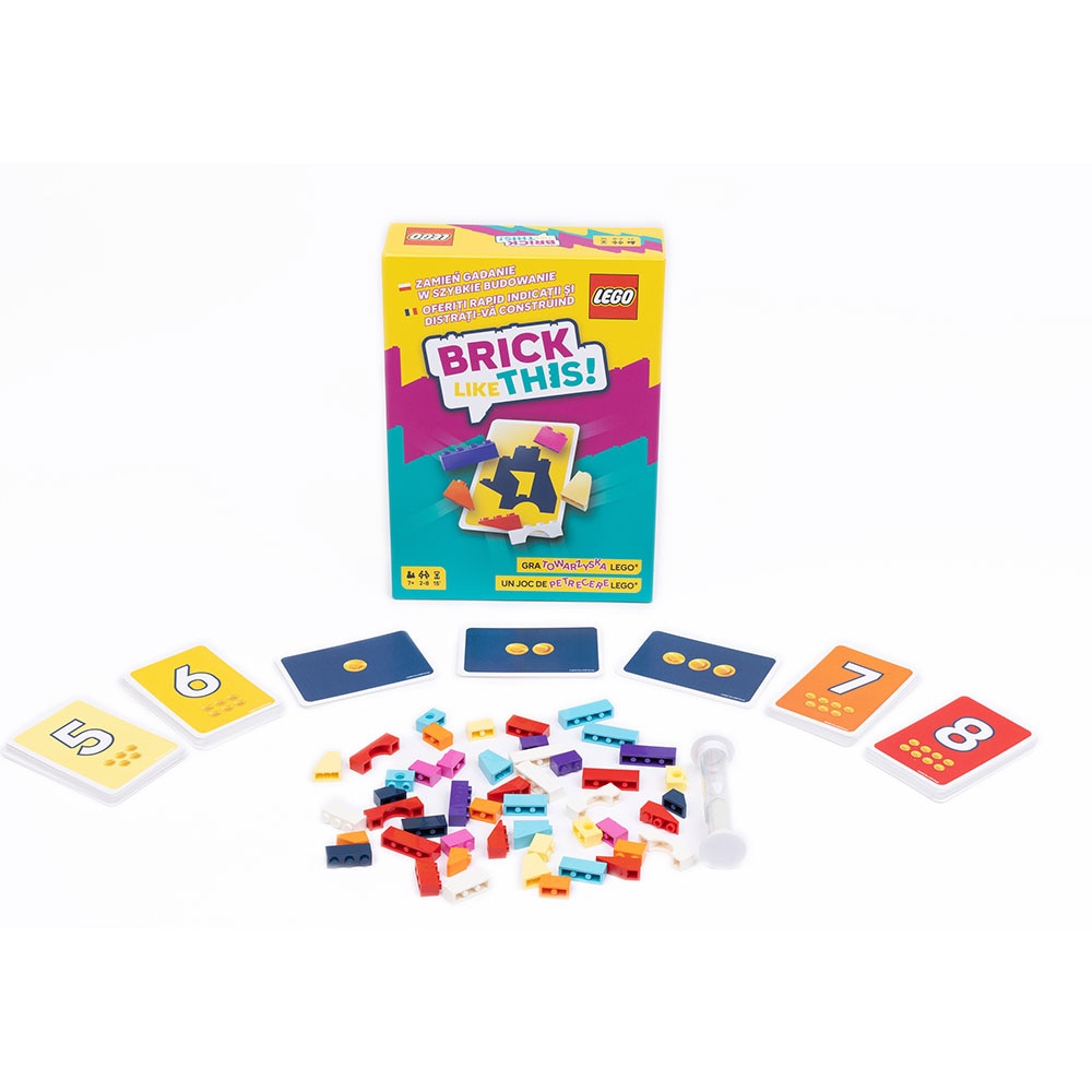 Joc de societate LEGO Brick like this! DOTGM20101PLRO, 7 ani+, 2-8 jucatori