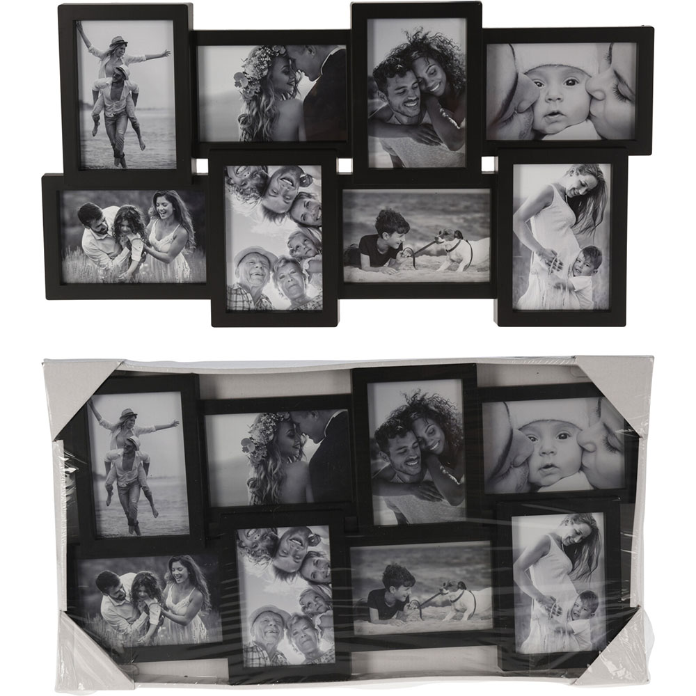 Rama foto clasica H&S COLLECTION 836320550, 31 x 59 cm, negru