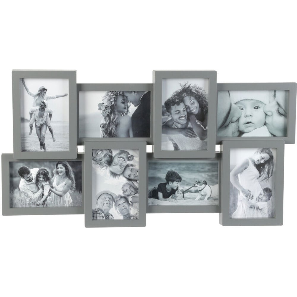 Rama foto clasica H&S COLLECTION 836320560, 31 x 59 cm, gri