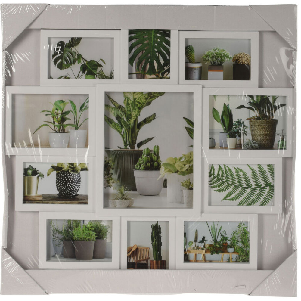 Rama foto clasica H&S COLLECTION 836320600, 61 x 62 cm, alb