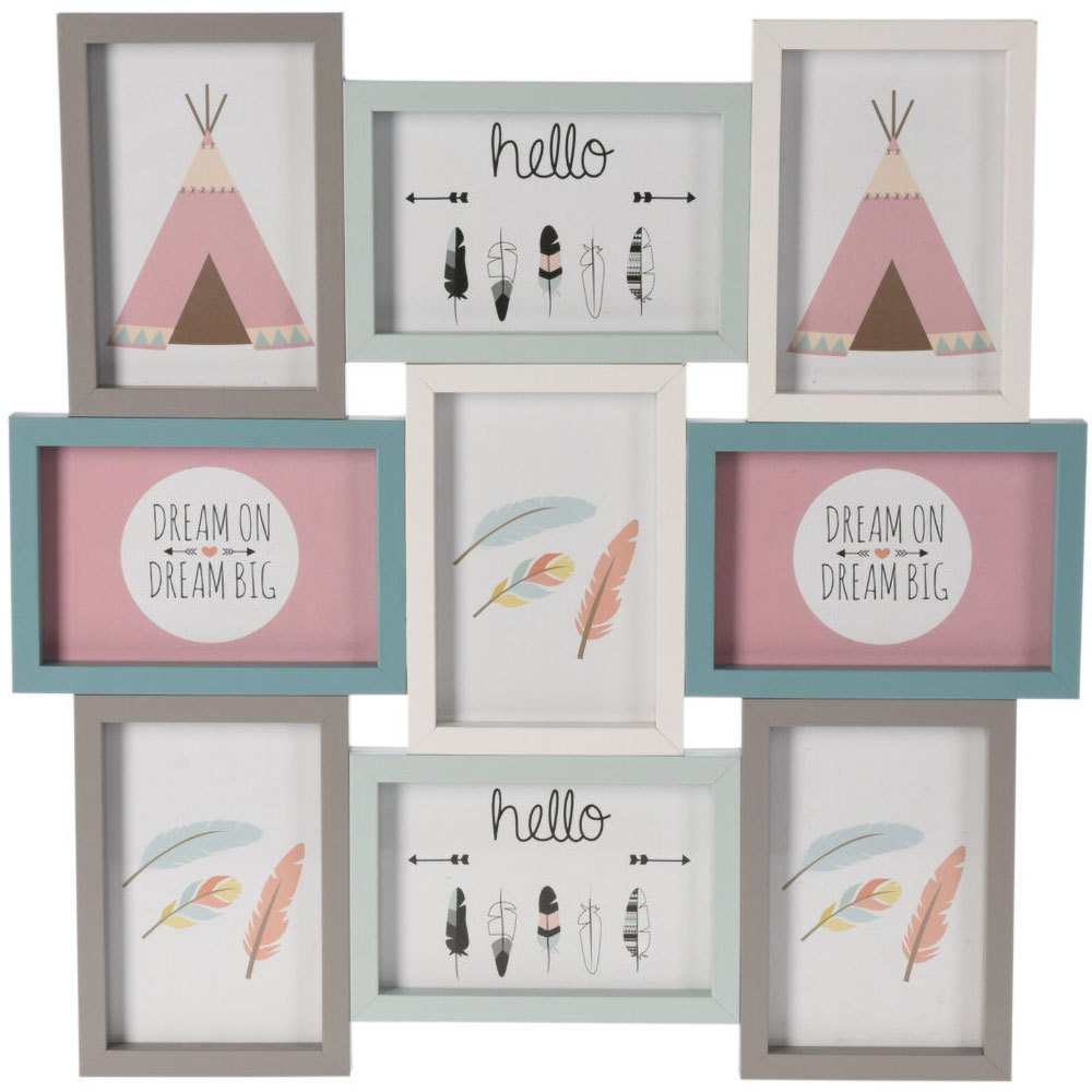 Rama foto clasica KI 837000790, 46 x 46 cm, bej