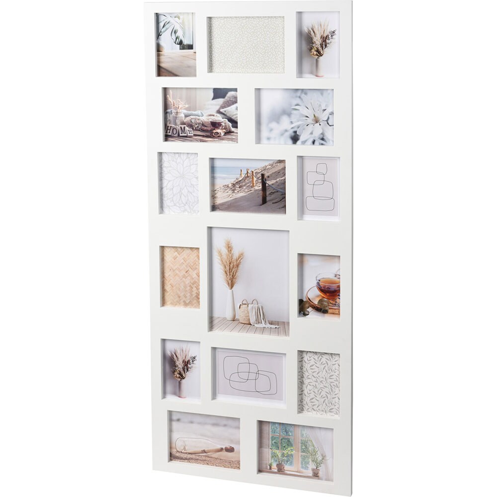 Rama foto clasica H&S COLLECTION 837500790, 46 x 109 cm, alb