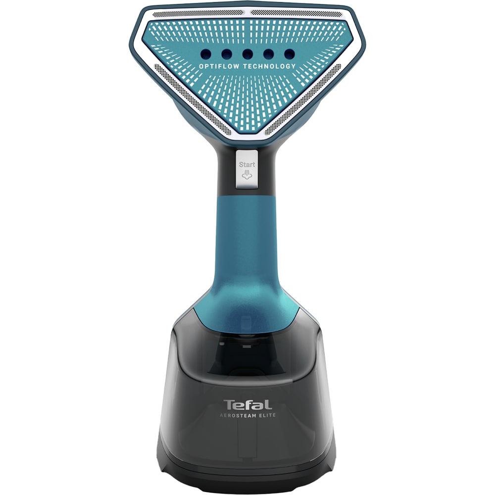 Aparat de calcat vertical TEFAL AeroSteam Elite DT9920F0, 1400W, 20g/min, 200ml, talpa ceramica, albastru