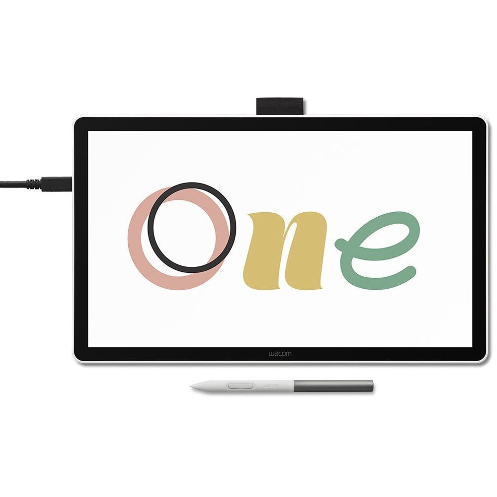 Tableta grafica WACOM One 14 DTC141W0, alb