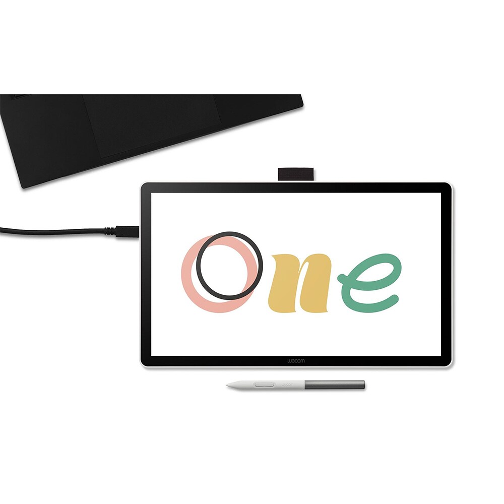 Tableta grafica WACOM One 14 DTC141W0, alb