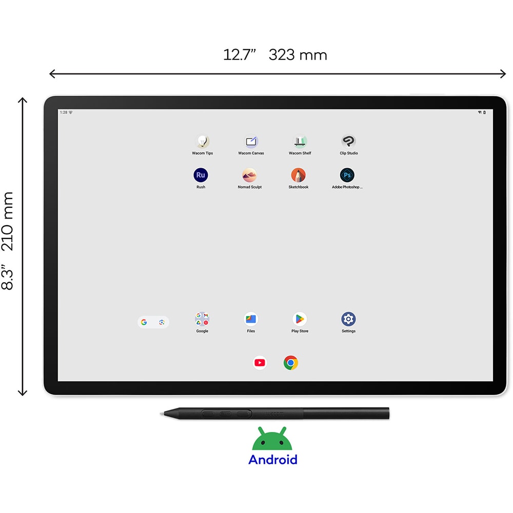 Tableta grafica WACOM MovinkPad Pro 14 All-in-One, Android, negru-argintiu