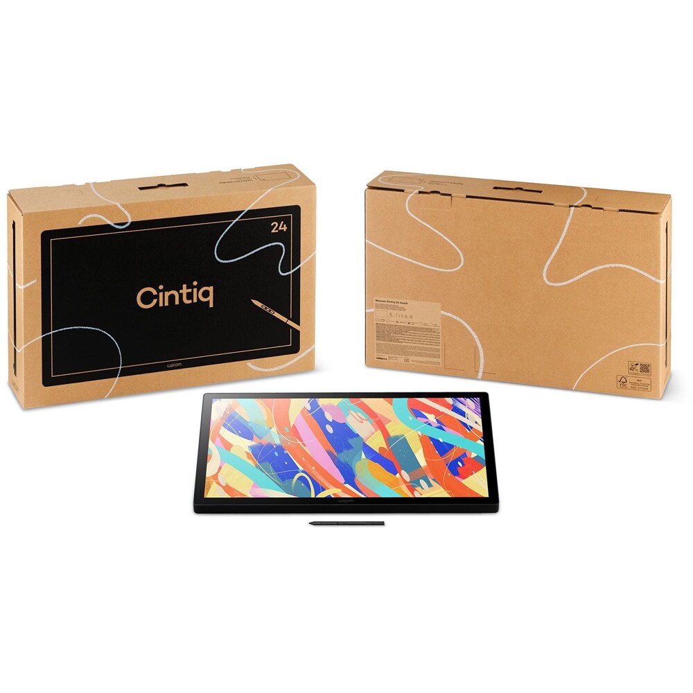 Tableta grafica WACOM Cintiq 24 DTK246K0B, negru