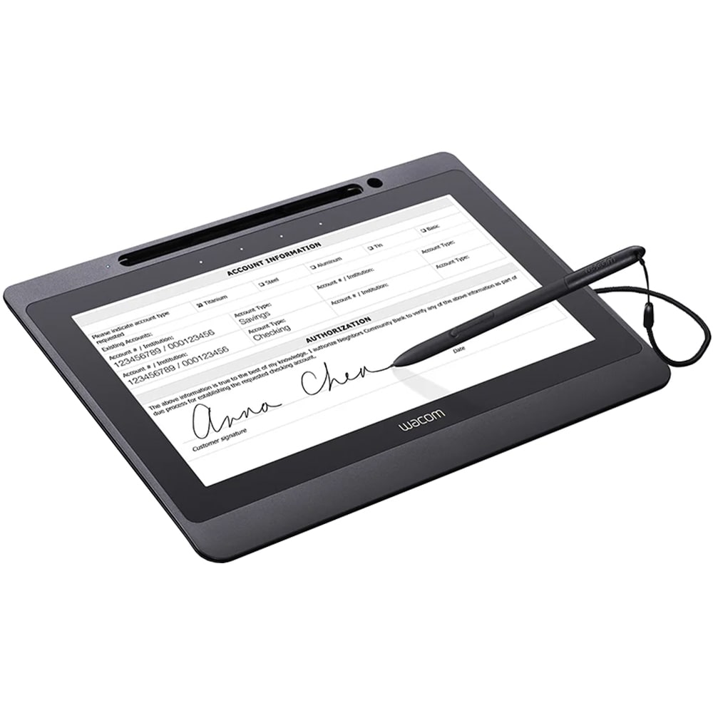 Tableta grafica WACOM Signature DTU-1141B, cu sign Pro PDF, negru