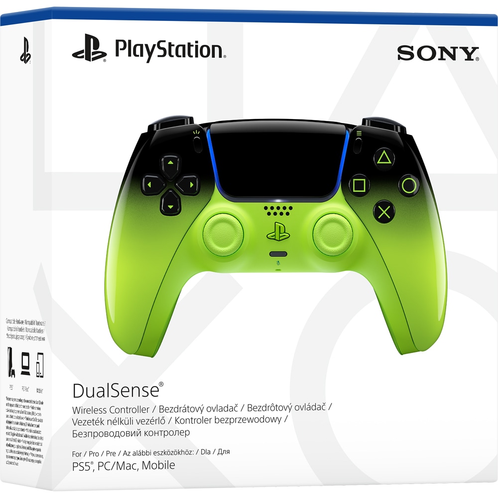 Controller Wireless PlayStation 5 DualSense Remix Green